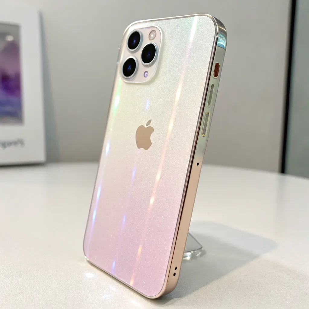 iPhone 13 in Starlight color